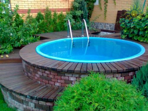 Бассейн на даче своими руками из подручных материалов. Бетон 26 Бассейн на даче своими руками из подручных материалов. Бетон 26