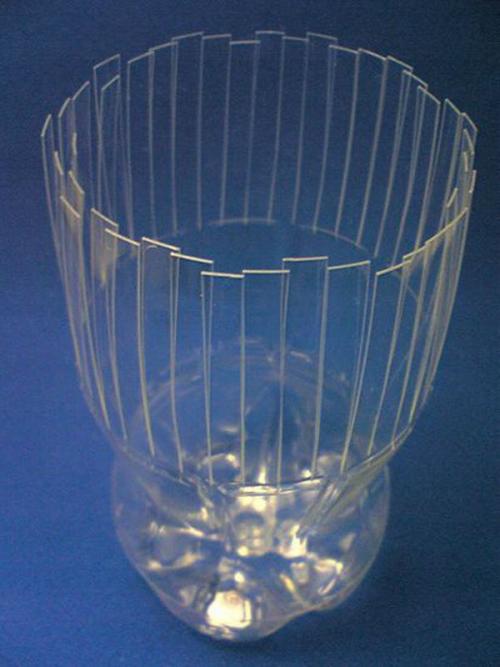 Напольная ваза из 5 литровой бутылки. Ваза из пластиковой бутылки