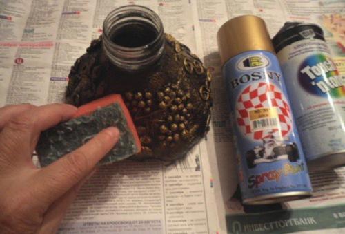 Напольная ваза из 5 литровой бутылки. Ваза из пластиковой бутылки