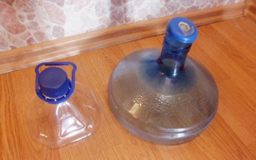 Напольная ваза из 5 литровой бутылки. Ваза из пластиковой бутылки