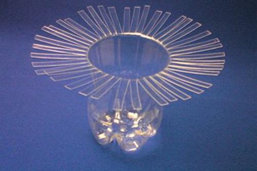 Напольная ваза из 5 литровой бутылки. Ваза из пластиковой бутылки