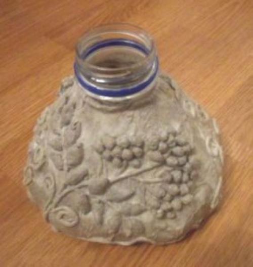 Делаем яркую вазу из пластиковой бутылки. Ваза из пластиковой бутылки и шпагата