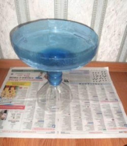 Делаем яркую вазу из пластиковой бутылки. Ваза из пластиковой бутылки и шпагата