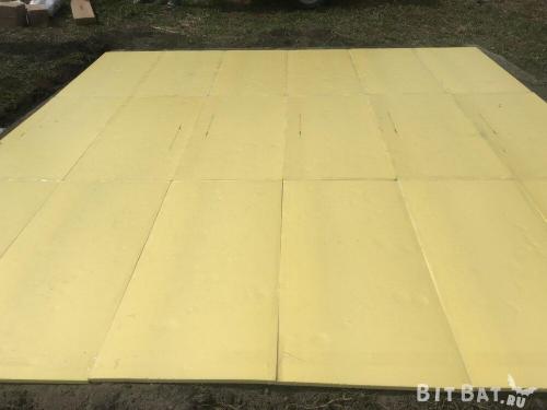 Установка каркасного бассейна на пеноплекс. Установка каркасного бассейна на даче на неровную поверхность