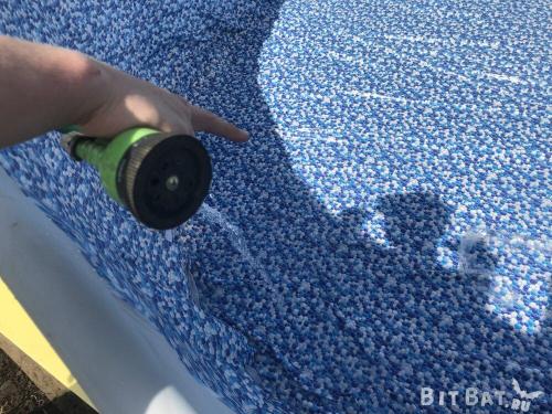 Установка каркасного бассейна на пеноплекс. Установка каркасного бассейна на даче на неровную поверхность