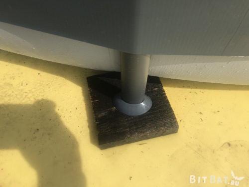 Установка каркасного бассейна на пеноплекс. Установка каркасного бассейна на даче на неровную поверхность