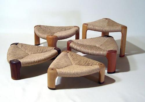 Как сделать красивую вазу из бутылки и шпагата своими руками 06