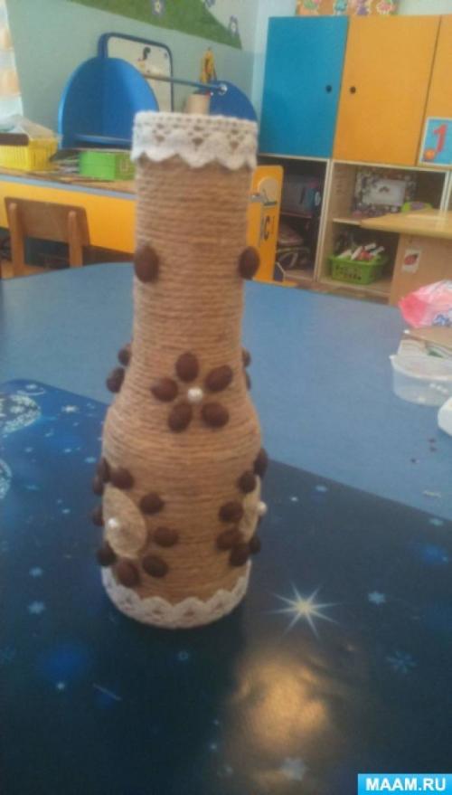 Какие основные ошибки возникают при создании вазы из джута и как их избежать. Мастер-класс для педагогов «Ваза из шпагата своими руками» (20 фото)