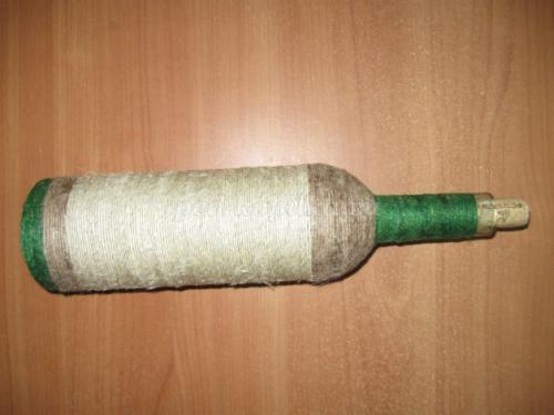 Шпагат для Декора: 3 Простых Идеи для Красивой Бутылки 20