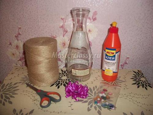 Как сделать вазу из шпагата и клея своими руками: пошаговая инструкция 14