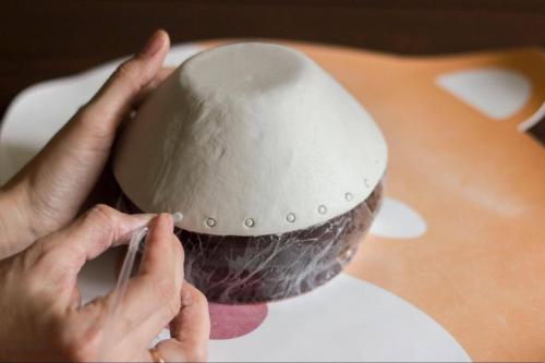 Какую форму тары лучше использовать в качестве основы для вазы. Создание чаши из самоотвердевающей пасты