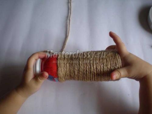 Ваза из пластиковой бутылки и джута: простой мастер-класс своими руками 20 Ваза из пластиковой бутылки и джута: простой мастер-класс своими руками 20