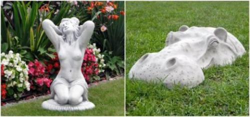 Малые архитектурные формы из бетона. Особенности материала