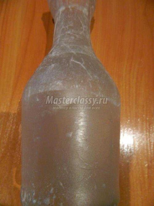 Креативный мастер-класс: Ваза из пластиковой бутылки и веревки 25 Креативный мастер-класс: Ваза из пластиковой бутылки и веревки 25