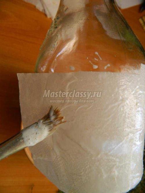 Креативный мастер-класс: Ваза из пластиковой бутылки и веревки 24 Креативный мастер-класс: Ваза из пластиковой бутылки и веревки 24