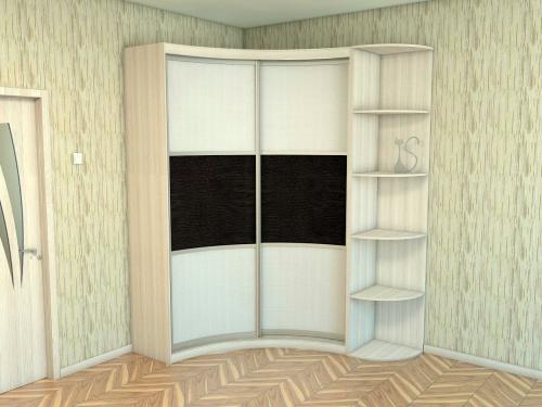Встроенный угловой шкаф в прихожую. Виды конструкций