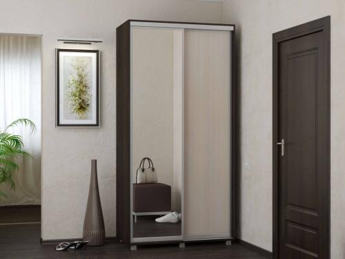 Шкаф в прихожую из прессованных плит. Модели и цвета 04