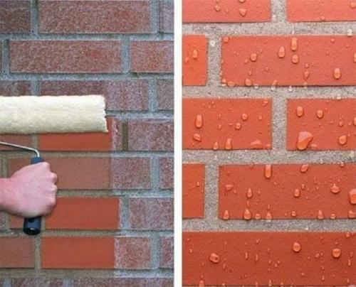 Как облагородить кирпичный дом. Краска для кирпича для наружных работ