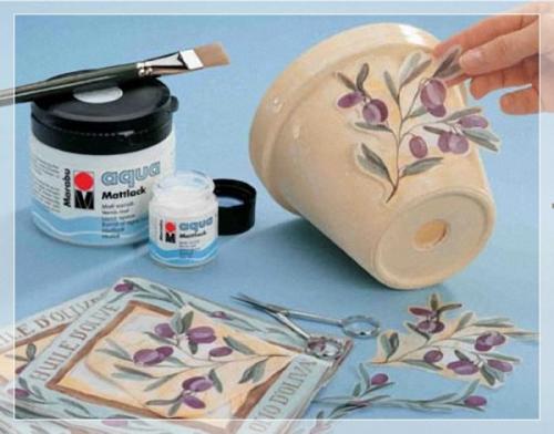 Как правильно клеить салфетки для декупажа. 6 способов наклеивания салфеток. Декупаж. Урок . 