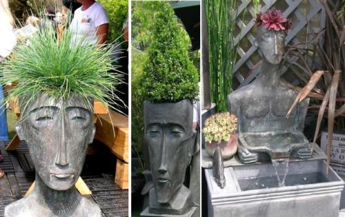Садовые скульптуры для сада и дачи из бетона. Садовые фигуры из бетона: украшаем сад самостоятельно