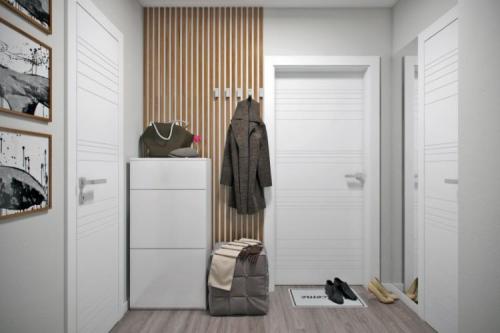 Красивые прихожие в современном стиле. Цветовые решения