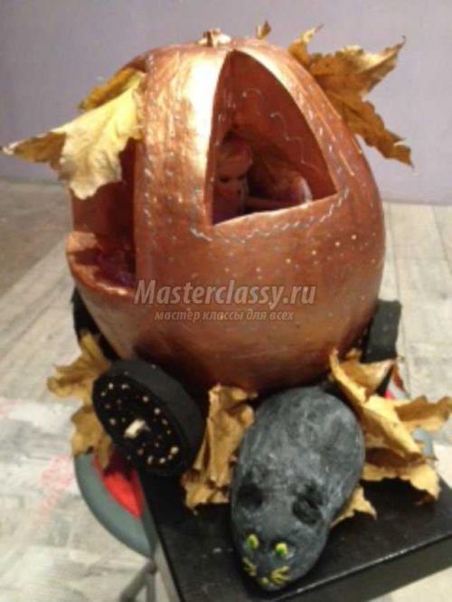 Как сделать карету из тыквы своими руками. Поделка из тыквы на праздник осени. Что понадобится? 08 Как сделать карету из тыквы своими руками. Поделка из тыквы на праздник осени. Что понадобится? 08