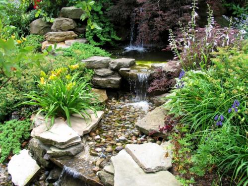 Как украсить сад камнями. Камни на даче — преимущества и варианты использования камней в саду (105 фото)