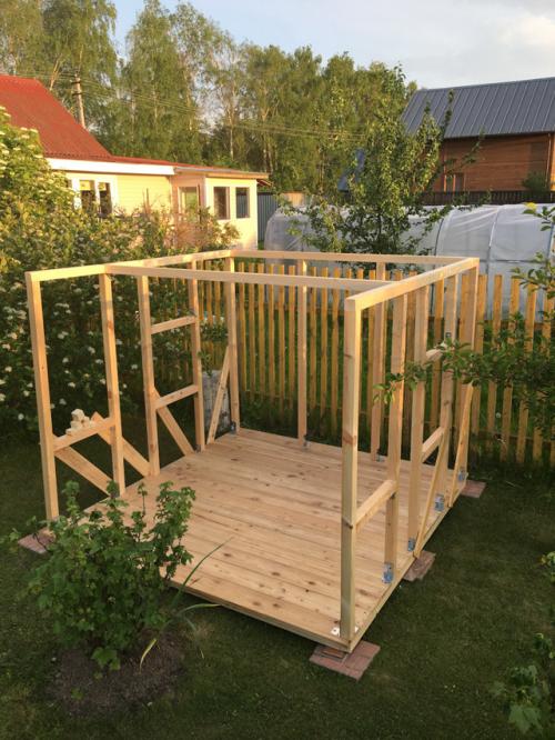 Детский домик своими руками чертежи. Детский игровой домик своими руками