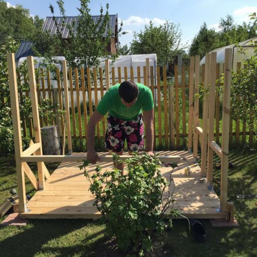 Детский домик своими руками чертежи. Детский игровой домик своими руками