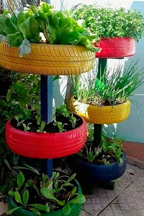 Каскадная клумба своими руками. Вертикальные клумбы — создание каскадных цветников своими руками, фото