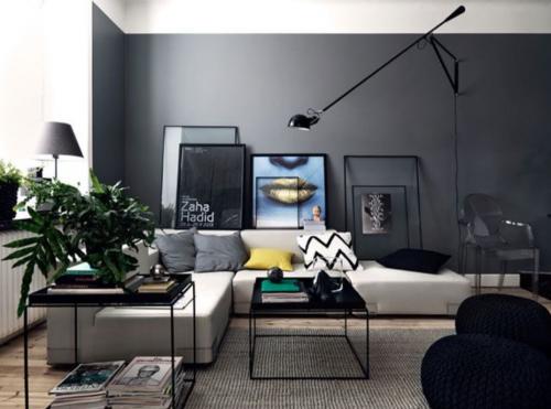 Идеи оформления стен в гостиной. Дизайн стен в гостиной (130 фото): нюансы выбора цвета, отделки, оформления. Все об украшении и декорировании стен 06