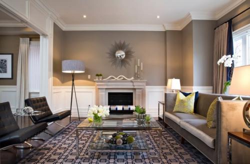 Идеи оформления стен в гостиной. Дизайн стен в гостиной (130 фото): нюансы выбора цвета, отделки, оформления. Все об украшении и декорировании стен