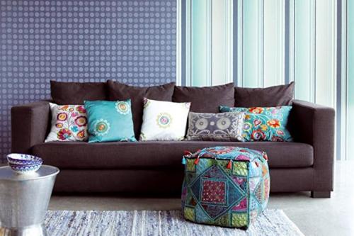 Красивое оформление стен в гостиной. Факторы, влияющие на выбор 15