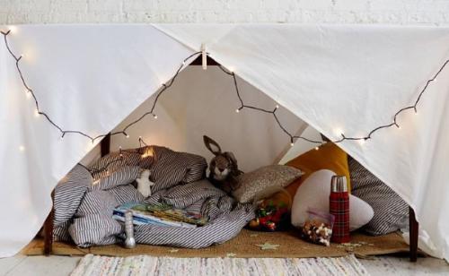 Как сделать шалаш дома для детей. Как построить шалаш дома из одеял, подушек, стульев