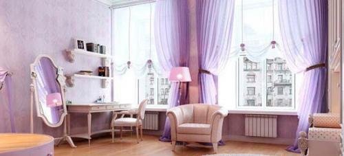 Шторы и тюль в зал в современном стиле. Современный дизайн