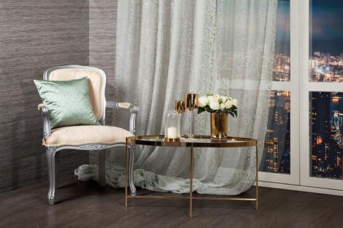 Шторы и тюль в зал в современном стиле. Современный дизайн