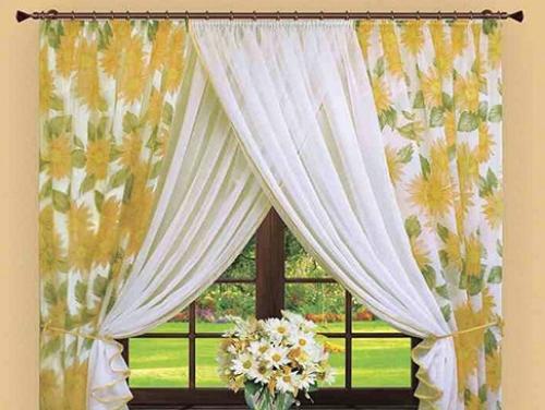 Шторы короткие для зала: выбор и стиль 28