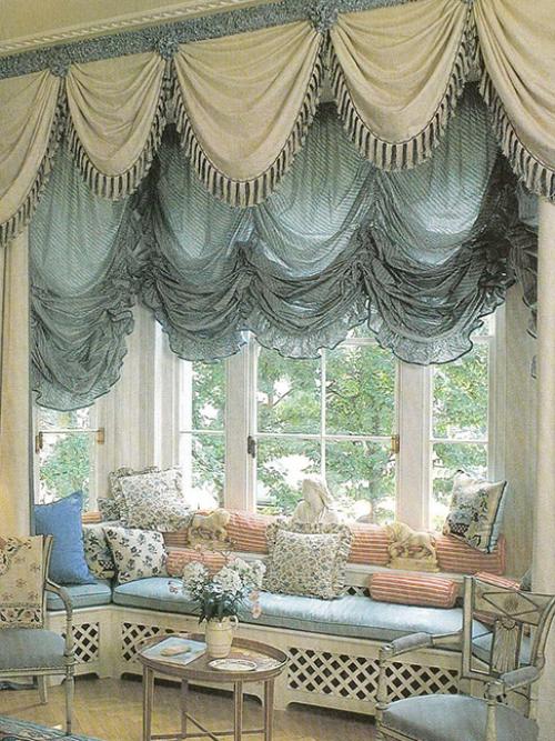 Шторы короткие для зала: выбор и стиль 18