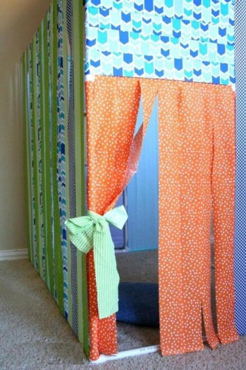 Домики для детей своими руками. Виды детских домиков 09