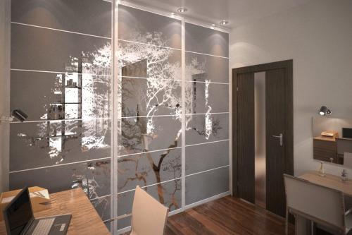 Использование передвижных перегородок в интерьере