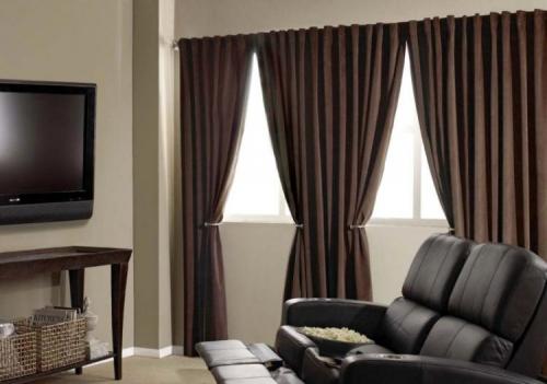 Какие шторы лучше для больших окон в зале. Шторы для гостиной (90 фото): виды, красивые идеи