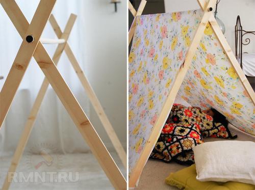 Шалаш для детей на дачу. Устройство шалаша для детей своими руками пошагово 13 Шалаш для детей на дачу. Устройство шалаша для детей своими руками пошагово 13