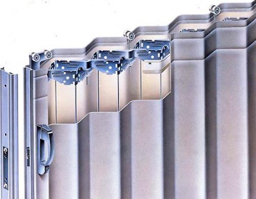 Перегородка гармошка-складные межкомнатные перегородки. Мягкие перегородки 03