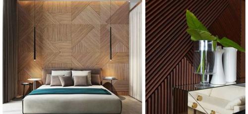 Деревянные ламели для фасада. Декоративные рейки в интерьере 2022: ТОП 100 фотоидей