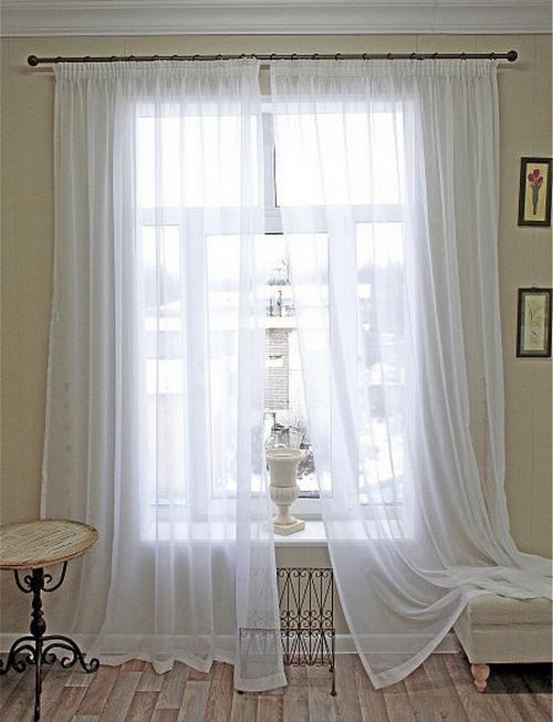 Можно ли использовать тюль без штор в современном интерьере. Как выбрать
