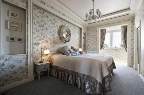 Модные обои для спальни. Стили интерьеров