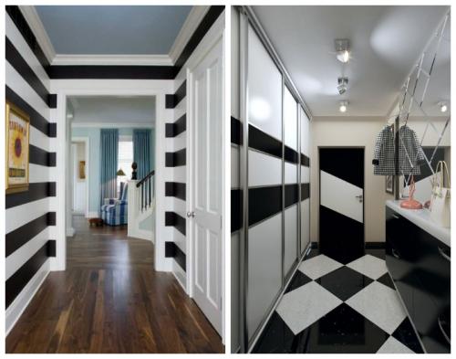 Как использовать зеркала в дизайне узкого коридора для визуального расширения пространства. Ярко выраженная фактурность отделочных материалов — особый способ расширения пространства