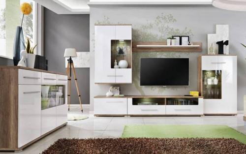 Стенка в зал в современном стиле. Какими бывают стенки