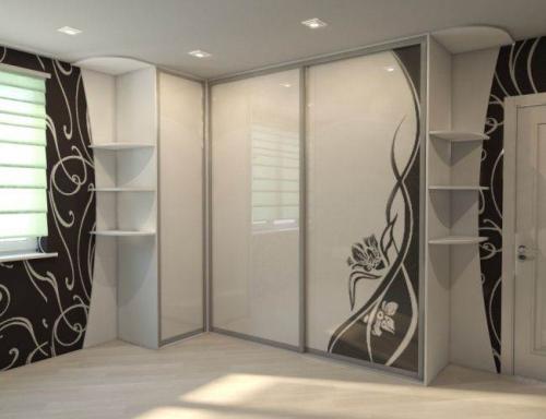 Угловая стенка в гостиную в современном стиле. Плюсы и минусы угловых стенок в интерьере гостиной 25