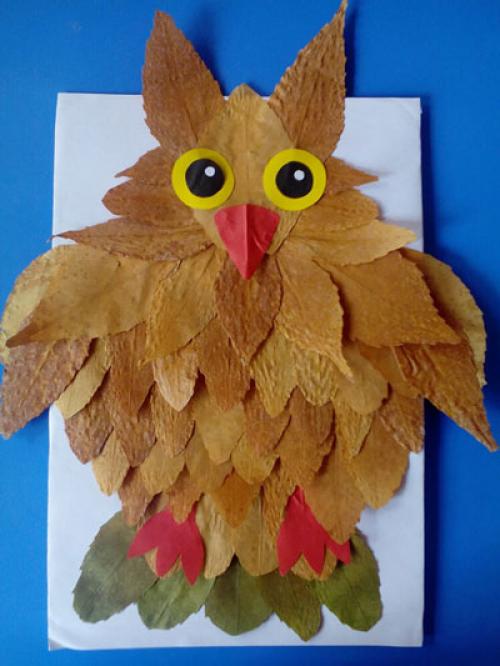 Красивые поделки из листьев. Поделки из листьев на тему осени: 70 идей